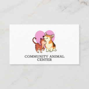 Dog Trainer   Animal Centre   Pet Lover Business Card