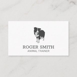 Dog Trainer   Animal Services   Dog Sitter Business Card