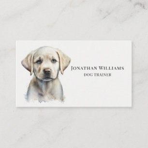 Dog Trainer Behaviorist Obedience Trainer Business Card