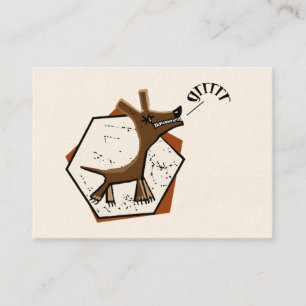 Dog trainer business card