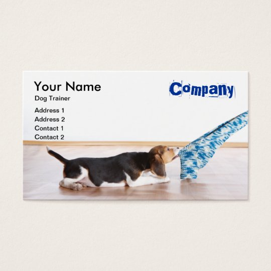 Dog Trainer business card template