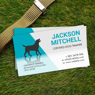 Dog Trainer - Canine Behaviorist Business Card