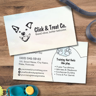 Dog Trainer - Happy Dog Business Card