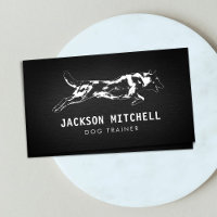 Dog trainer - K9 Trainer Black and white