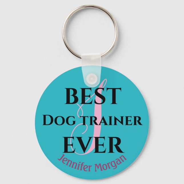 Dog trainer Thank you gift Keychain (Front)