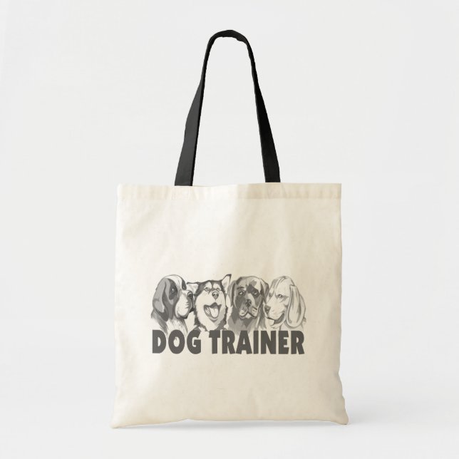 Dog Trainer Tote Bag (Front)
