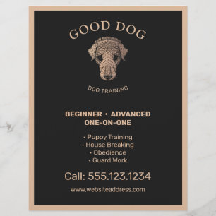 Dog Trainer Training Flyer
