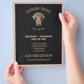 Dog Trainer Training Flyer (Hand)
