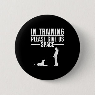 Dog Training Art For Men Women Puppy Agility Dog T 6 Cm Round Badge