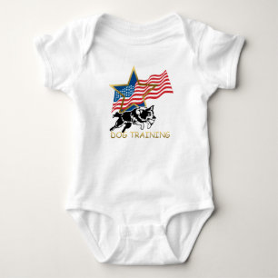dog training baby bodysuit