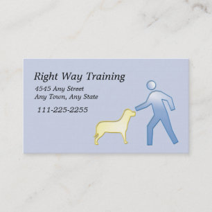 Dog Training Business Card