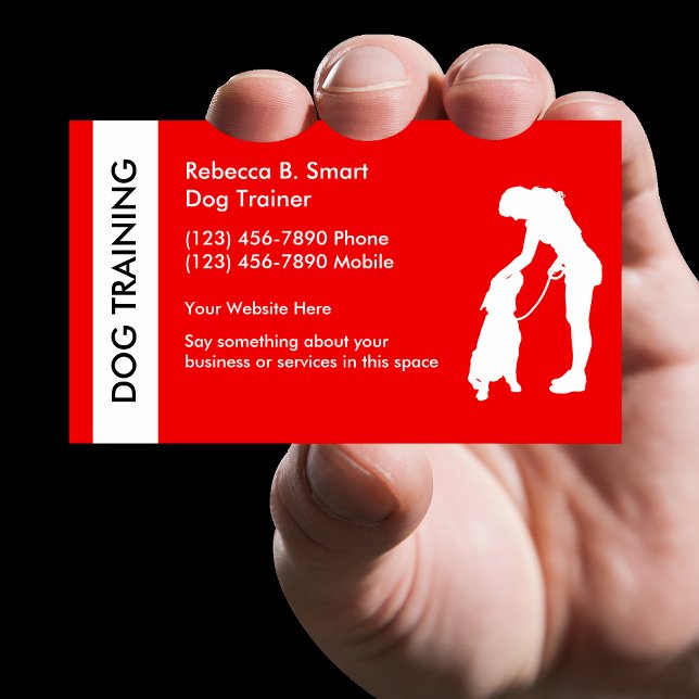 Dog Training Business Cards (Creator Uploaded)