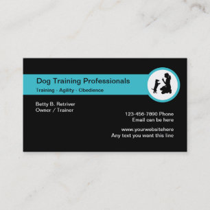 Dog Training Classes Business Card