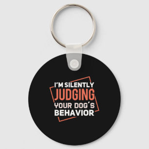 Dog Training Dog s Behaviour Key Ring
