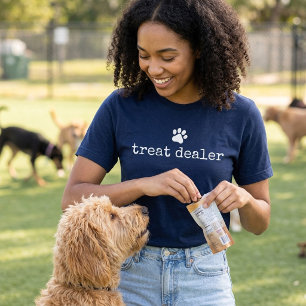 Dog Treat Dealer Funny Humour Dog Owner Dog Treats T-Shirt