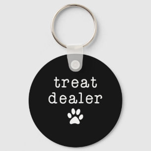 Dog Treat Er Funny Puppy Parent Canine Humour Key Ring