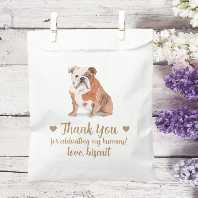 Dog Treat Wedding Favour Bag (Creator Uploaded)