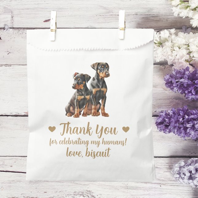 Dog Treat Wedding Favour Bag (Creator Uploaded)