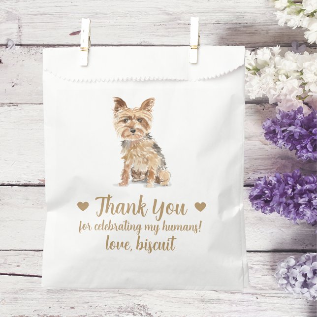 Dog Treat Wedding Favour Bag (Creator Uploaded)