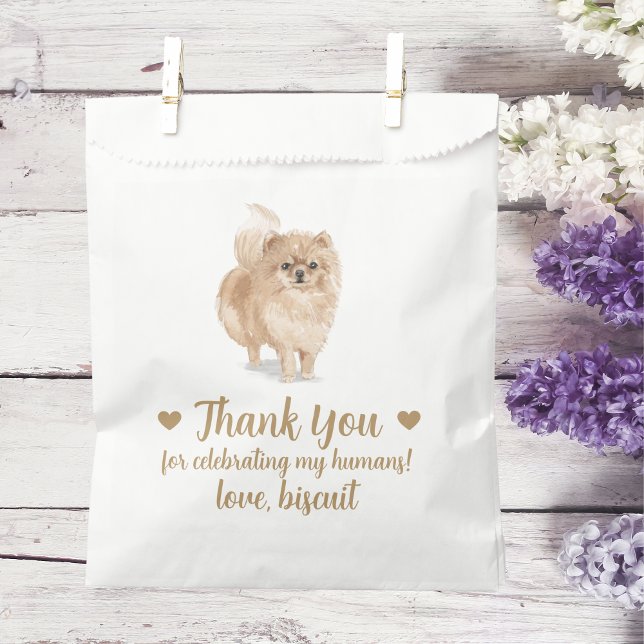 Dog Treat Wedding Favour Bag (Creator Uploaded)