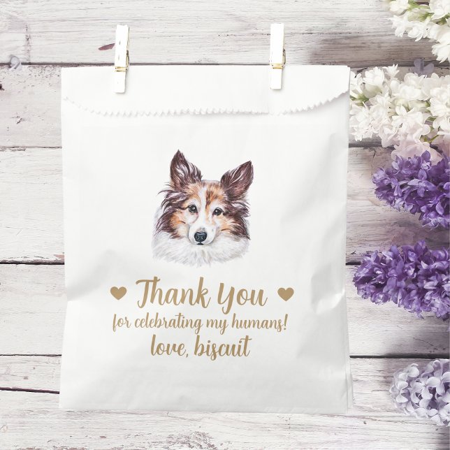 Dog Treat Wedding Favour Bag (Creator Uploaded)