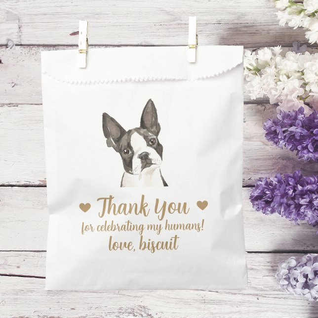 Dog Treat Wedding Favour Bag (Creator Uploaded)