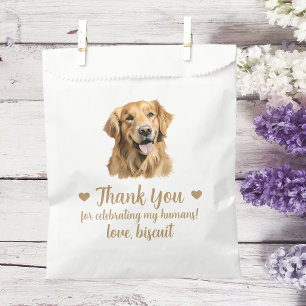 Dog Treat Wedding Favour Bag