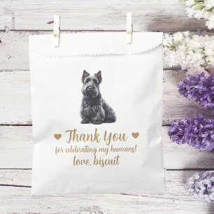 Dog Treat Wedding Favour Bag