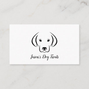 Dog Treats Food Maker Business Card