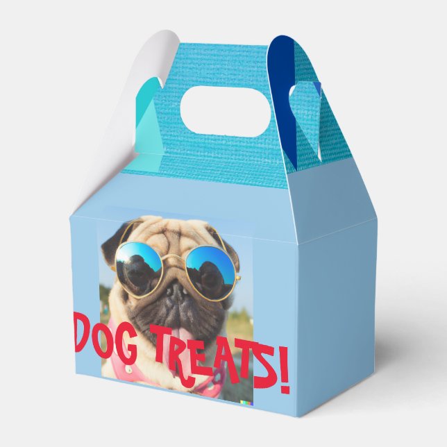 Dog treats! for dogs best dog favour box (Front Side)