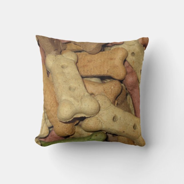 Dog Treats Pillow (Front)