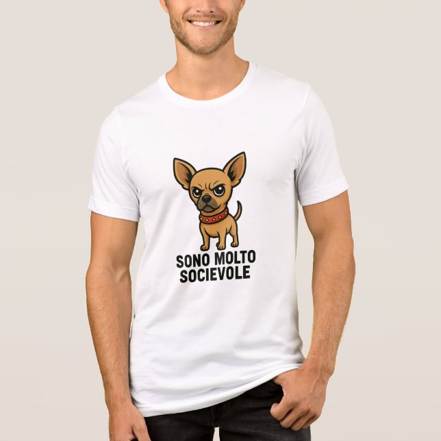 Dog Tri-Blend Shirt (Front)