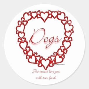 Dog True Love - Sticker