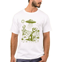 Dog UFOs T-Shirt