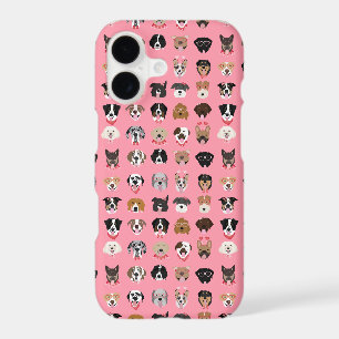Dog Valentine Face Pattern