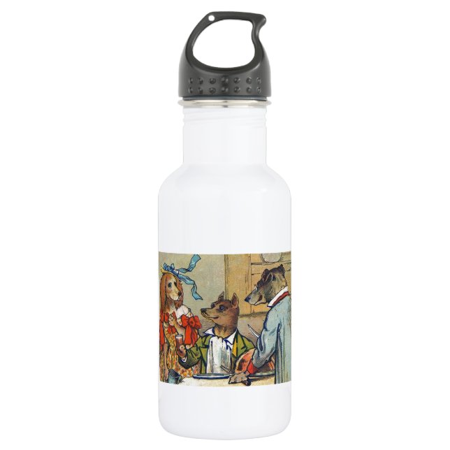 Dog Victorian Dinner Dress Doggy 532 Ml Water Bottle (Front)