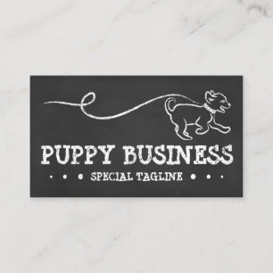 DOG WALK CHALK BUSINESS CARD