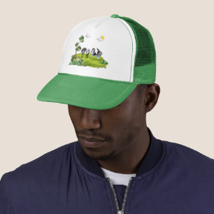 Dog Walk -Child and Hounds Outdoor Adventure  Trucker Hat