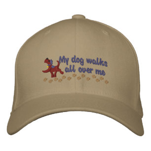Dog Walk Embroidered Hat