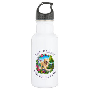 Dog Walker 532ml Water Bottle - Labrador