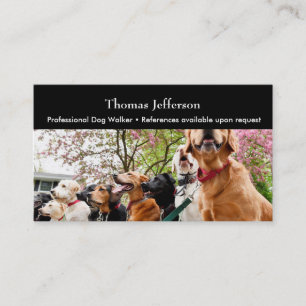 Dog walker Business Card