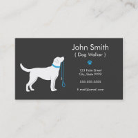 Dog Walker Business Card