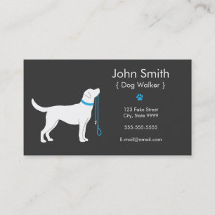 Dog Walker Business Card