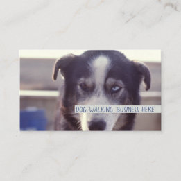 Dog Walker Business Card