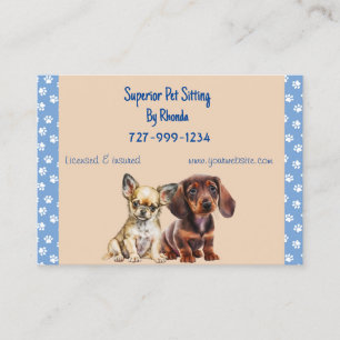 Dog Walker Business Card