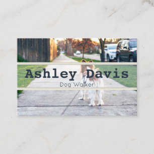 Dog Walker business cards