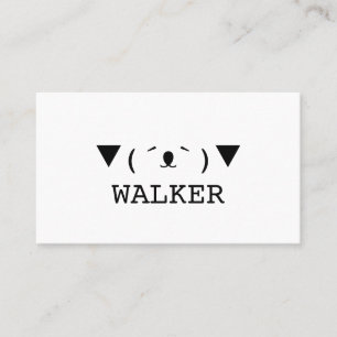 Dog Walker Business Cards