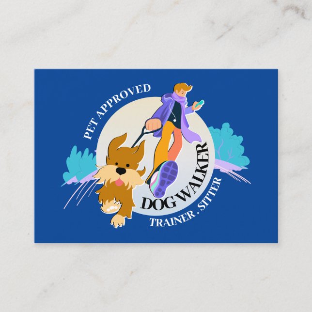 Dog Walker / Groomer / Etc. - SRF Business Card (Front)