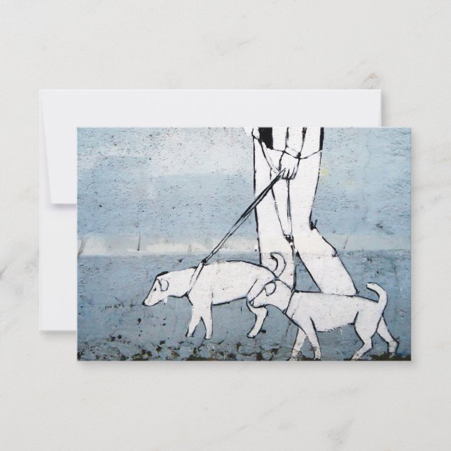 dog walker invitation (Front)