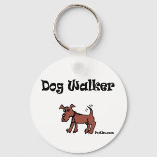 Dog Walker Key Ring